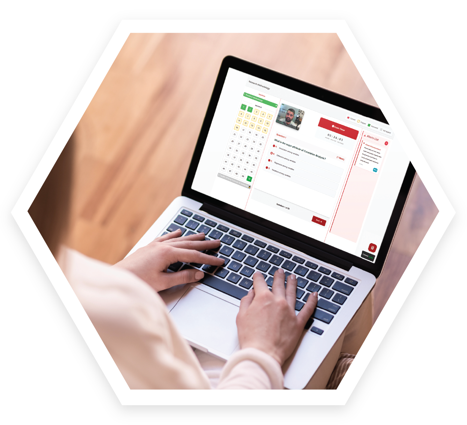 IgnitoAssess examination dashboard